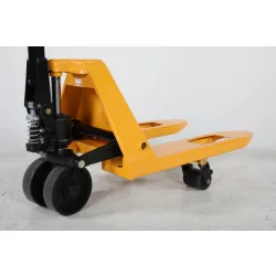 WÓZEK PALETOWY RĘCZNY 2500 KG 650 X 540 MM KOŁA POLIURETAN